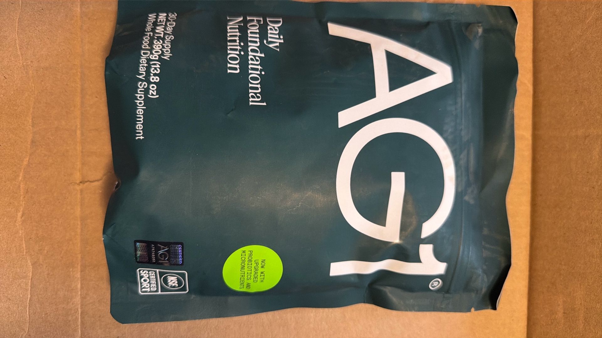 AG1 Daily Foundational Nutrition