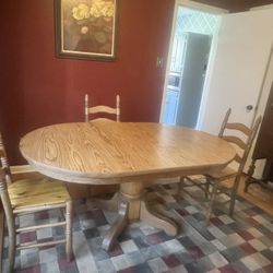 Dining Table with 4 Chairs