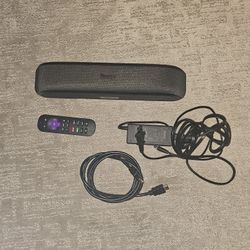 Roku 4k Sreaming Audio Bar W Remote/HDMI