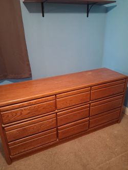 Oak dresser