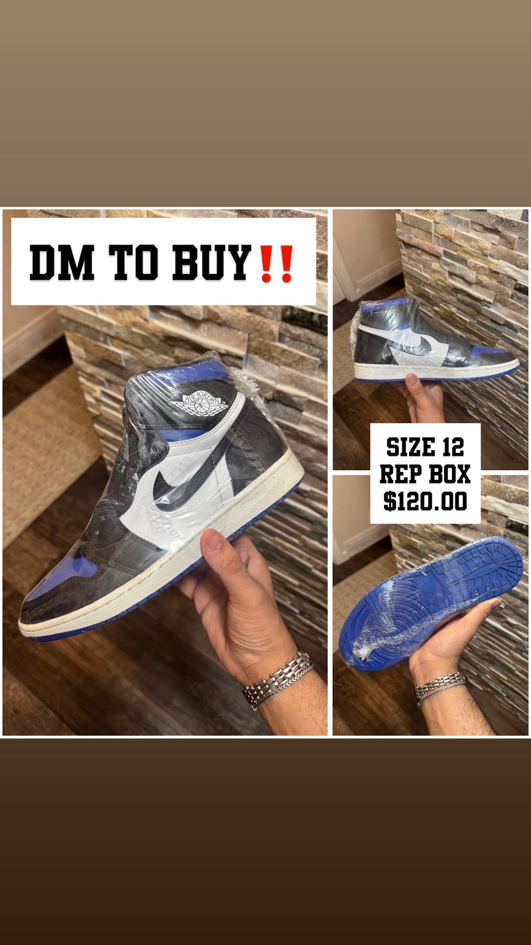 Jordan 1 Royal Toe
