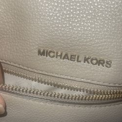 Michael Kors -Reha Mini Beige Backpack & Wallet