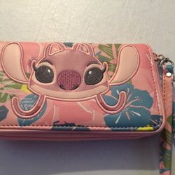 Disney Stitch Wristlet   Wallet  