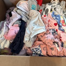 0-3 Month Girl Clothes (New And Used)