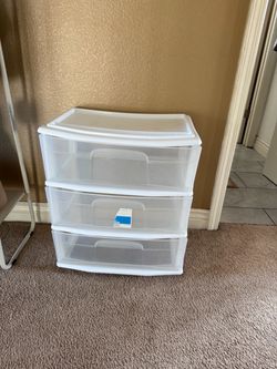 Plastic Storage Drawers