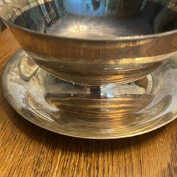 Silver plated bowl