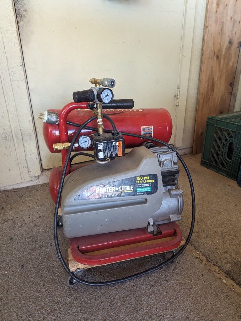 Porter Cable 5 Gal Compressor 