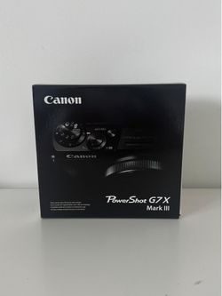 Canon Powershot G7x Mark III