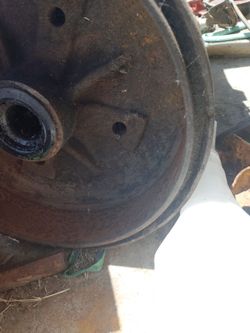 Front vw beetle drum with new bearings and seals