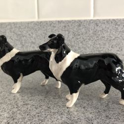 Vintage Beswick England Border Collie