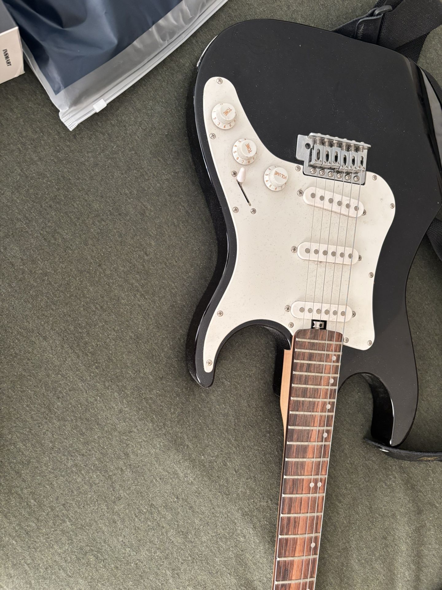 Guitar And Spider Amp