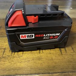 New Milwaukee 5.0 Battery 