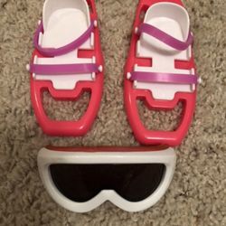 My Life Doll Snow Shoes/ Goggles New