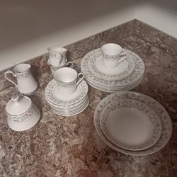 Floral China Tea Set