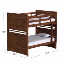 Ridgewood Twin Bunk Bed Set