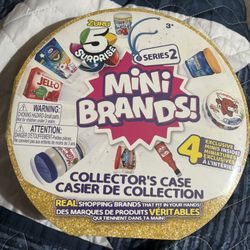 Unopened Mini Brands Collectors Case  