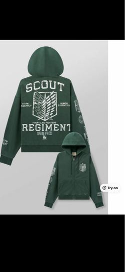 YoungLA Aot Scout zip up hoodie