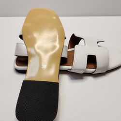 White Summer Sandals