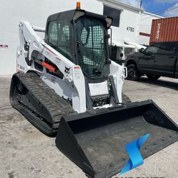 2013 BOBCAT T750 SKID STEER LOADER Hydraulic  Aux-Enclosed Cab A/C & Heater