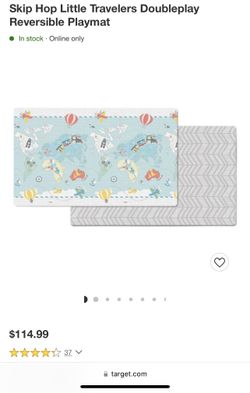 Brand New Skip Hop Doubleplay Reversible Playmat