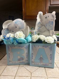 9 Elephant centerpiece decorations