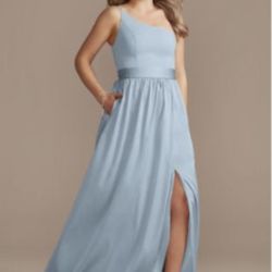 Dusty Blue Dress