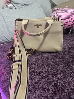 Anne Klein hand Bag very light beige