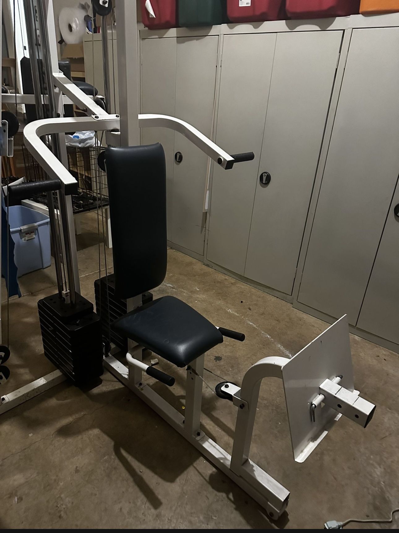Home Gym Equipment Set-abs, Legs And Pull Down Bar 