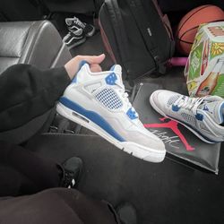 Jordan 4s Retro Military Blue