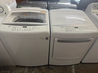 LG Top Load Washer and Dryer Set