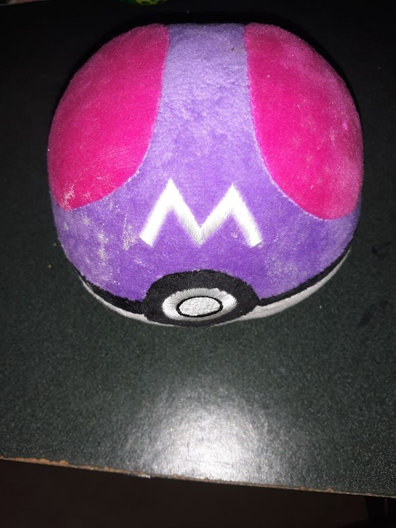 Pokemon ball plush