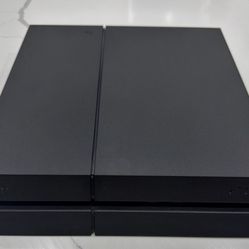 PlayStation 4 Console W/ Controller And Games 