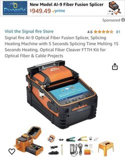Fiber Fusion Optic Machine