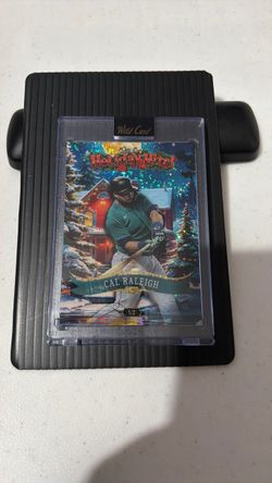 Cal Raleigh Wild Card Holiday Hits 1/2 Baseball Card