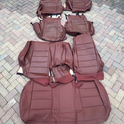 HYUNDAI car seat covers- Burgundy 