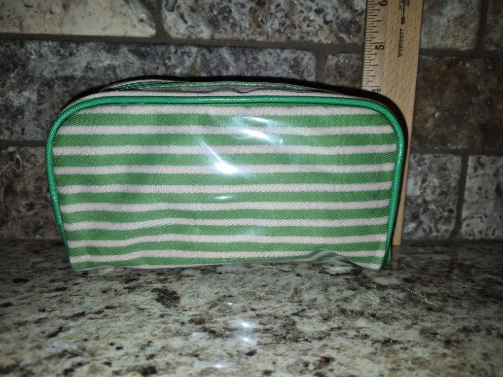 Bare Escentuals Plastic Coated Make-up Bag, 6.5×2.25×3.5"
