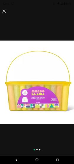 50 Piece Sidewalk Chalk Box Set