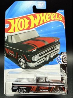 Hot Wheels 2026 Custom '62 Chevy Pickup Black NEW Mainline Case L 🔥🔥🔥