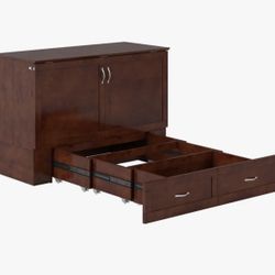 Hamilton Murphy Bed (Chest Bed) Antique Walnut