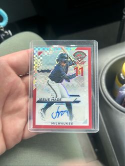 Jesus Made Milwaukee Prospect Edition Auto Baseball Card