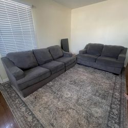 Sofa and Loveseat Set (sofa bed) 