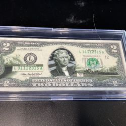 2 Dollar Bill