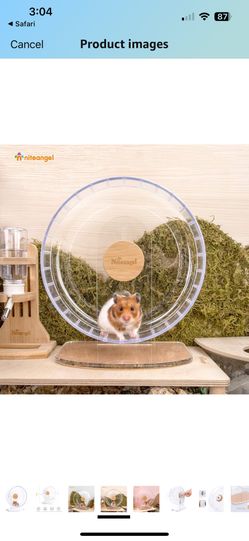 Niteangel Super-Silent Hamster Exercise Wheels