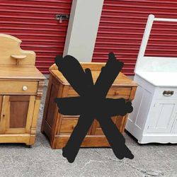 Antique and Vintage Wash Stands and Dressers - Sold INDIVIDUALLY $115 Each