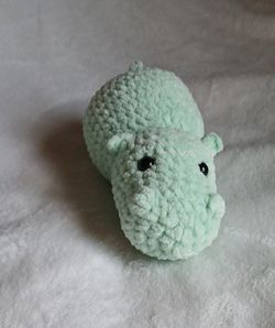 Hippo Amigurumi Plush