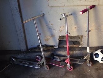 3 scooters