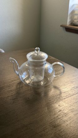 Glass tea pot