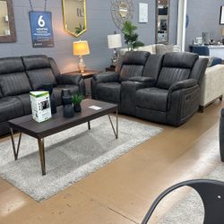 Sofa And Loveseat With Recliners