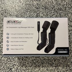 “Cincom”air compression leg massages with heat
