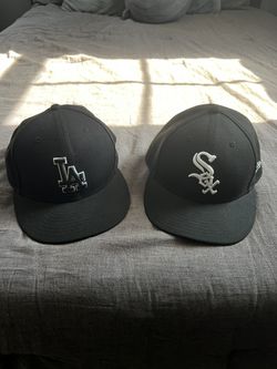 dodger / white sox hat 7 1/2